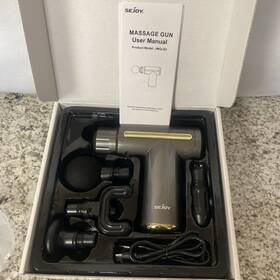 Sejoy 754708206607 Mini Massage Gun Muscle Tissue Percussion Relief Vibration Massager