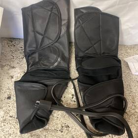 Emk-701c Sejoy Leg And Foot Air Compression Massager With Heat. Boots Only