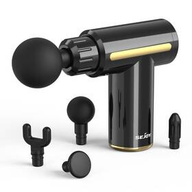 Jmq-q3 Sejoy 10speed Massage Gun Percussion Massager Deep Tissue Muscle Vibrating Relax