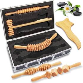 Slmsgrlkt34 Serenelife 5-pc. Massage Therapy Tool Kit Set