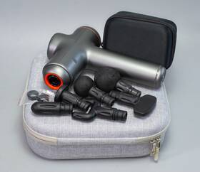 1013985 Sharper Image Ma5 Massage Gun With Accessories No Charger
