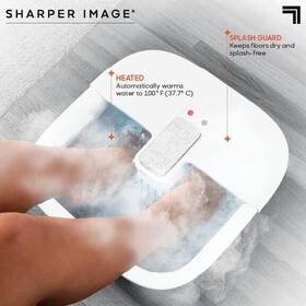 1014397 Sharper Image Spahaven Foot Bath Heated Spa With Massage Rollers 614ep