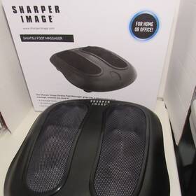 204083 Sharper Image #204083 Shiatsu Foot Massager Without Ptional Heat For Home/office