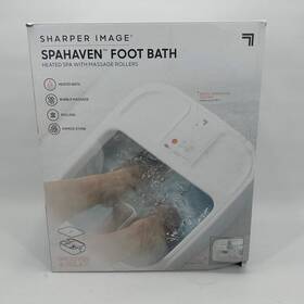 Sharper Image 2319044 New Open Box Spahaven Foot Bath