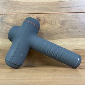 2437599 Sharper Image Power Percussion Deep Tissue Massager Gray With Attachments