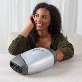 Sharper Image 810022143216 Total Hand Compression Massager Cordless Rechargeable 3 Modes Used