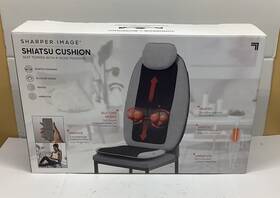 Sharper Image 843479153491 Shiatsu Cushion Seat Topper With 4 Node Massage