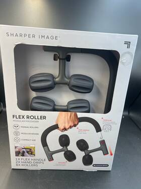 Sharper Image 843479176193 New Flex Roller Modular Massager Full Body Upc
