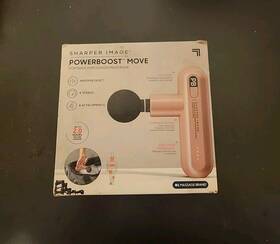 Sharper Image 843479184204 Powerboost Move Portable Percussion Massager