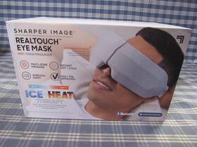 Sharper Image 843479186376 Realtouch Eye Mask Massager Hot And Cold Bluetooth Free Shipping