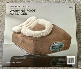 Sharper Image 854761007224 Warming Foot Massager Vibrating - Hardly Used Great Condftn