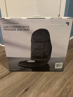 Sharper Image 854761007644 Car / Chair Cushion With Massage And Heat
