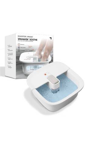 87130045 Sharper Image Foot Bath Soothe Massager