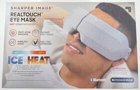 89621757 Sharper Image - Realtouch Eye Mask Hot Cold Massager Gray