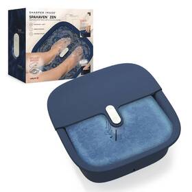 94859136 Sharper Image Massager Foot Bath Zen With Splash Guard - Navy