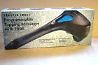 Sharper Image Programmable Tapping Massager With Heat 780352316546