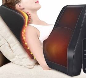 Cbm01 Shiatsu Back Massager With Heat And Remote