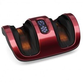 Shiatsu Foot Massager With Kneading And Heat Function Red Color