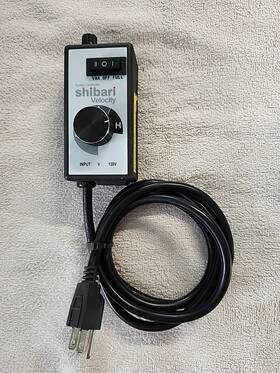 Shibari 859612002557 Velocity Variable Speed Controller 120v For Wand- Used