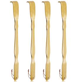 Bb04 Shincel Bamboo Back Scratcher 17ftft Extra Long Handle Heavy Duty Wooden Backscratcher