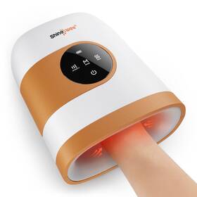Shine Well 940525810422 Cordless Hand Massager With Heat And Compression Fsa Hsa Eligible