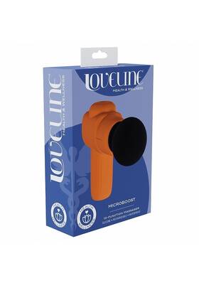 Shtlovu087ora Shots America Loveline Microboost Massager Silicone Orange New