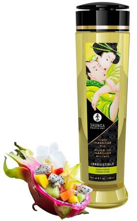 E28760 Shunga Massage Oil Irresistible 240 Ml