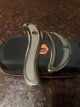 Sk-echo-1 Sidekick Echo And Eclipse Muscle Scraper - Steel Gua Sha Tool With Case
