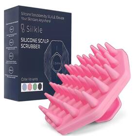 Sscs02 Silkle Silicone Scalp Scrubber - Massage Shampoo Brush Soft Bristles For Hair Growt