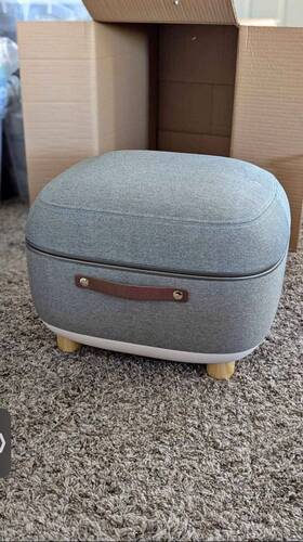 B07s7yprz8 Simple Being Electric Foot Massager Ottoman With Heat