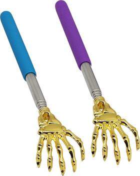 Bd13524 Sinloon Back Scratcher Hand Massager Backslap 2- Pack Portable Extendable