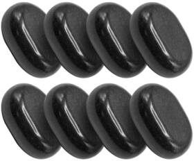 8bhsst Sivan Health And Fitness 8-piece Large Black Basalt Hot Stone Set Great