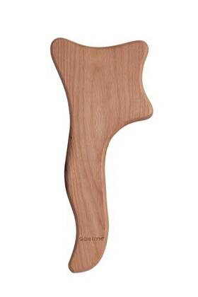 Skin Gym 850044565900 Sculpt Body Massage Tool Premium Wooden Massager Gua Sha For Invig