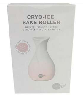 Skininc 885008331590 Sculpting And Depuffing Cryo-ice Sake Roller Pink To White - Sealed New
