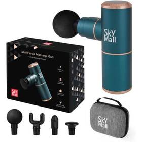 Skymall 843812164122 Mini Muscle Massage Gun Compact Electric Percussive Massager