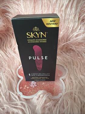 Skyn 070907000700 Pulse Vibrating Bullet - Mini Vibromasseur Battery Operated 1 Speed