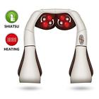Sl-632be Snailax Shiatsu Neck And Shoulder Massager With Heat Beige