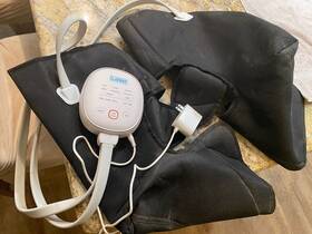 Lm-fycst501g Slabway 080313019760 Air Compression Foot And Leg Massager Used