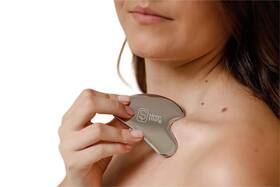 Gs-101 Sleep Young Stainless Steel Gua Sha Tool - Durable Anti-aging Facial Sculptor For Lympha
