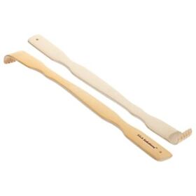 Slick Bamboo Back Scratcher 16.5inch 2 Pcs For Men And Women