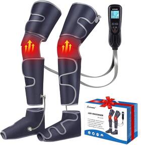 Slothmore 605646780400 Leg Massager With Air Compression And Heat