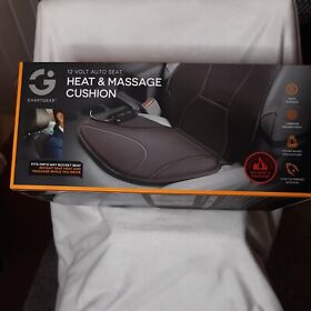 Smart Gear Heat And Massage Car Seat Cushion 12 Volt Dc Powered