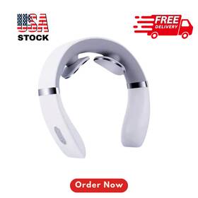 Vm9100133wh Smart Electric Cervical Neck Massager For Shoulder And Muscle Pain Relief