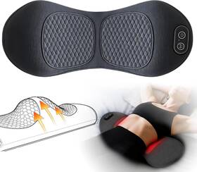 Smooth 445050947982 Triple Fusion Back Massager With Heat For Sciatica Pain Relief Devices Lo