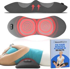 Tfm-3n1 Smoothspine Triple Fusion Back Massager - The Official Smooth Spine Black