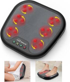 Snailax 649226125236 Foot Massager With Heat Snalax Shlatsu Electic Masager Machine For Plan