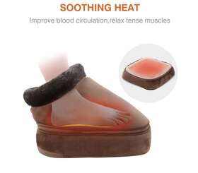 Sl-522sp Snailax 719547718773 2-in-1 Shiatsu Foot And Back Massager With Heat