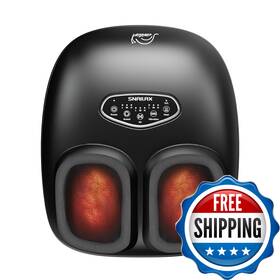 Snailax B0bxl5b49l Shiatsu Foot Massager Heat Deep Kneading Compression Vibration Feet