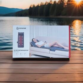 Cf-3703 Snailax Comfier Vibrating Massage Mat With Heat Full Body Massager For Blood Circulation