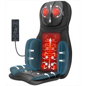 Sl-236-uk Snailax 2wm360 Shiatsu Back Massager With Heat And Compression Kneading Massage